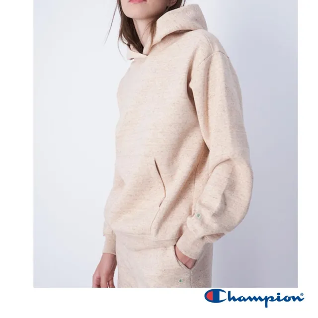 【Champion】官方直營 女款-ROCHESTER 寬版刺繡連帽TEE-3色(116729-歐規)