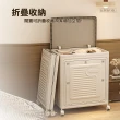 【ONE HOUSE】日蜜兒大容量側開附輪收納箱_任選(收納櫃 /置物箱/衣物收納/摺疊收納箱)