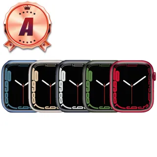 【Apple 蘋果】A級福利品 Watch Series 7 LTE 41mm 鋁金屬 智慧型手錶(贈市值2080超值配件大禮包)