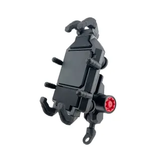 【KT BIKER】減震機車手機架(防震支架 機車手機架 後照鏡 車把支架 手機支架 重機 摩托車)