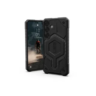 【UAG】Galaxy S25+ 磁吸頂級版耐衝擊保護殼-碳黑(支援MagSafe及無線充電)