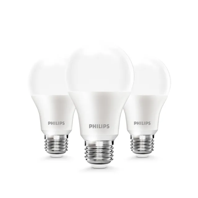 【Philips 飛利浦】4入組｜9W 易省燈泡 E27燈泡 G3(無藍光、長壽命、高光效、照度均勻、E27燈頭)