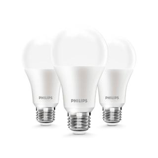 【Philips 飛利浦】4入組｜13W 易省燈泡 E27燈泡 G3(無藍光、長壽命、高光效、照度均勻、E27燈頭)
