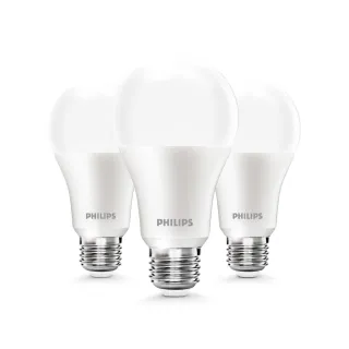 【Philips 飛利浦】4入組｜13W 易省燈泡 E27燈泡 G3(無藍光、長壽命、高光效、照度均勻、E27燈頭)
