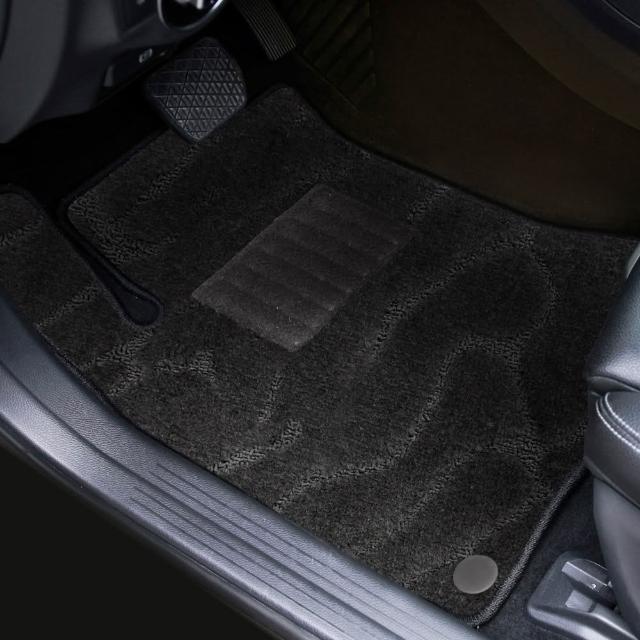 【CARBUFF】雪絨汽車腳踏墊 BMW 1系列 F40 適用/黑色(2019/10-)