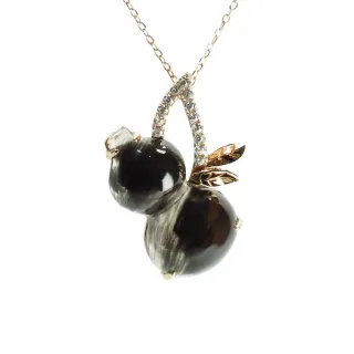 【幸福珠寶】Valentines黑曜石項鍊(冰島頂級黑曜石)