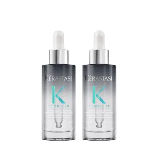 即期品【KERASTASE 巴黎卡詩】極淨平衡頭皮精華雙入組(抗屑/舒緩/保濕)
