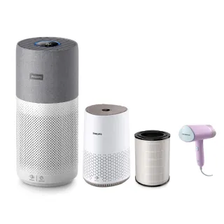 【Philips 飛利浦】升級版-奈米級空氣清淨機-買一送一★適用22坪(AC3033)
