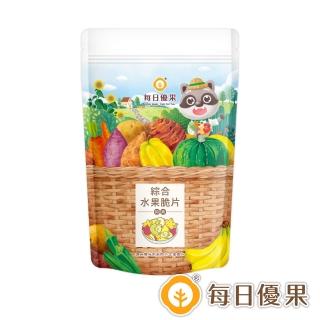 【每日優果】綜合水果脆片120G(2入組)