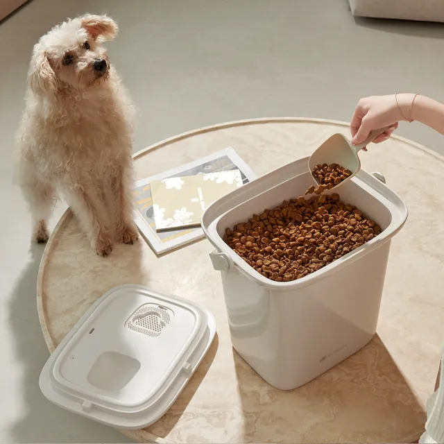 【PetSnowy】PetSnowy真空儲糧桶(自動恆壓鎖鮮 充電式設計 13L大容量)