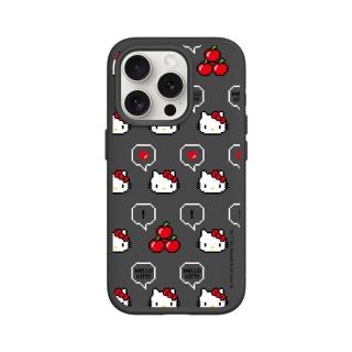【RHINOSHIELD 犀牛盾】iPhone 16系列 SolidX MagSafe相容 強化防摔手機殼/Retro Hello Kitty(Hello Kitty)