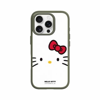【RHINOSHIELD 犀牛盾】iPhone 16系列SolidX MagSafe相容強化吸震防摔手機殼/大臉Hello Kitty(Hello Kitty)