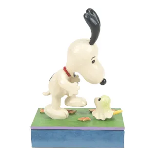 【Enesco】精品雕塑 SNOOPY史努比與幽靈裝胡士托居家擺飾
