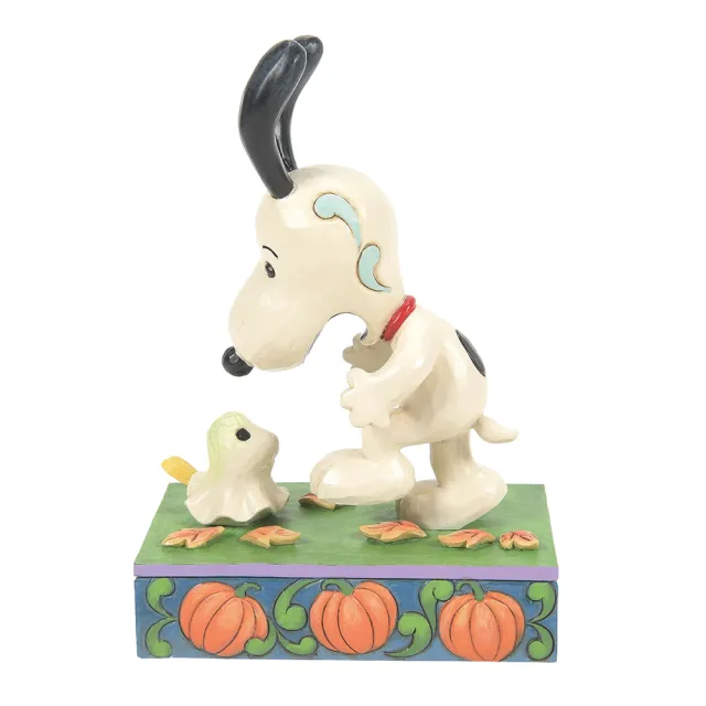 【Enesco】精品雕塑 SNOOPY史努比與幽靈裝胡士托居家擺飾