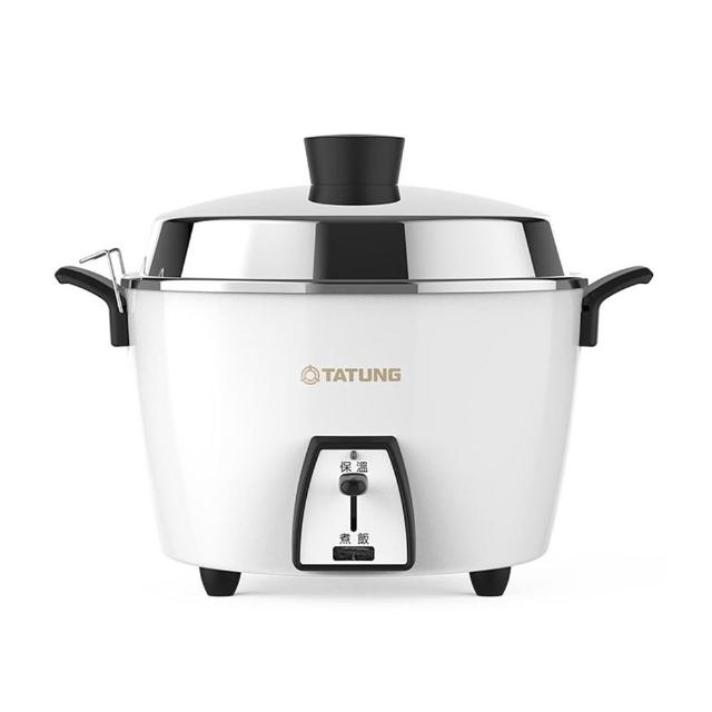【TATUNG 大同】6人份不鏽鋼配件電鍋(TAC-06L-MCW)