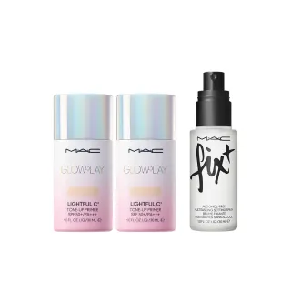 【M.A.C】新品上市 高防曬水潤妝前組(超漾光高防曬妝前乳SPF50+/PA+++*2 /防曬)