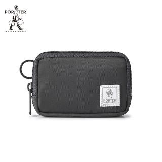 【PORTER INTERNATIONAL】機能輕靚MID零錢包(灰)
