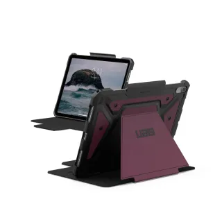 【UAG】iPad Air 11（2024-2025）/10.9吋都會款耐衝擊保護殼-紫紅(M3 M2 平板殼 防摔殼)