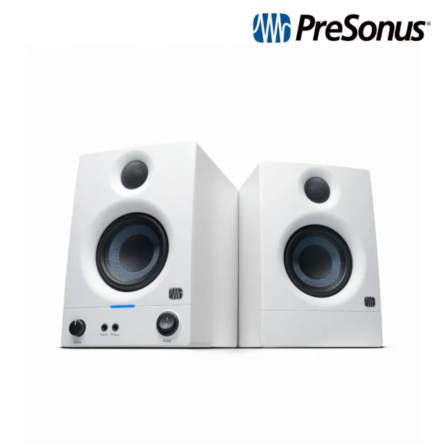 【Presonus】Eris 3.5 2nd 第二代監聽喇叭 白色款／極致聲學(E3.5 音響 錄音室喇叭 Amp 監聽 電腦喇叭)