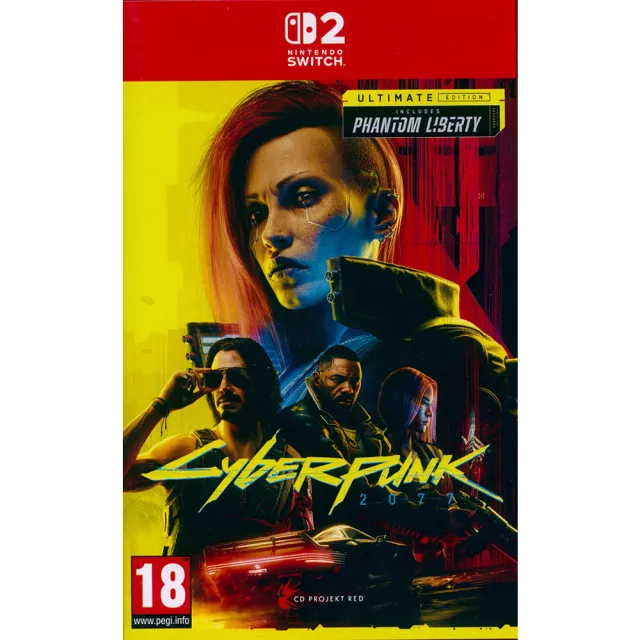 【Nintendo 任天堂】NS2 Switch2 電馭叛客 2077:終極典藏版 Cyberpunk 2077 Ultimate(中英日文歐版)