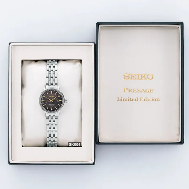 【SEIKO 精工】預限量款 PRESAGE調酒師Night-time Tokyo女款30.5㎜ SK004(SRE015J1/2R05-00C0D)
