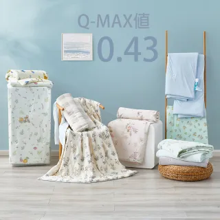 【MIT iLook】超值2入 專利冰霧極凍涼感冰冰被/床包(任選/Q-MAX值0.43/冰涼被/冰絲被/冰絲床包/涼夏被)