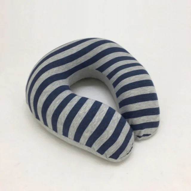 【hoi! 好好生活】療癒系針織記憶釋壓U型頸枕-26x26cm(多色可選)