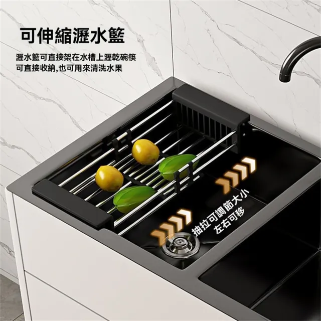 【匠俱】不銹鋼水槽櫃 大單槽 水槽 60*45cm(洗手台 洗碗槽 洗衣槽 流理台 洗碗池 櫥櫃 廚房水槽)