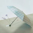 【Rockfish Weatherwear】SHADE UMBRELLA SHORT 棋盤格紋摺疊遮陽傘 三折傘 防紫外線 藍白色