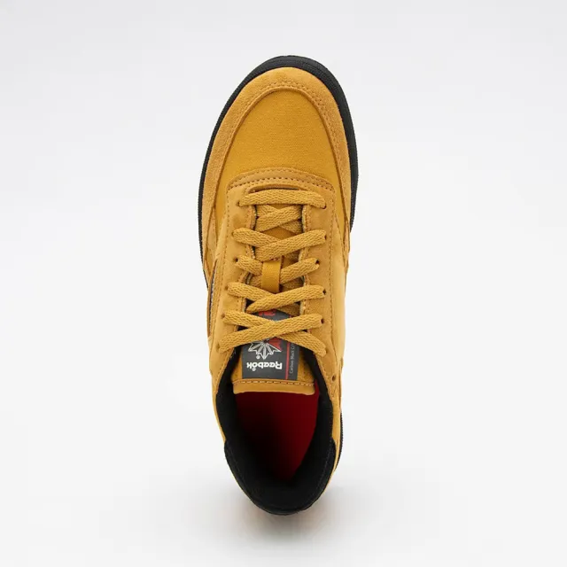 【REEBOK】Club C Revenge Vintage 男 休閒鞋 復古 反光 麂皮 黃黑(100032999)