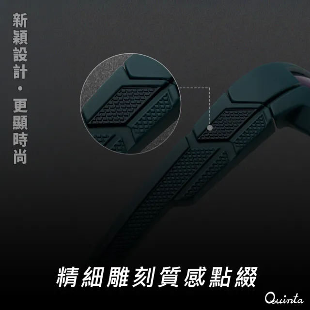 【Quinta】UV400偏光運動太陽眼鏡(可調節鼻托/不夾臉/適合各種臉型-QT18202)