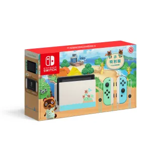 【Nintendo 任天堂】Switch 集合啦 動物森友會 特別版主機(台灣公司貨)