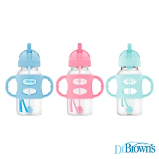 【Dr.Brown&rsquo;s 布朗博士】防漏滑蓋學習水杯270ml