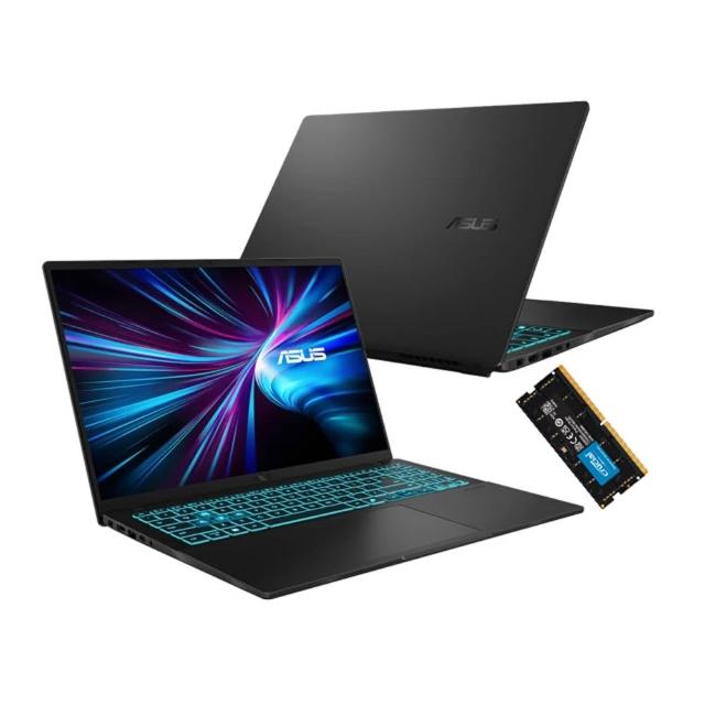 【ASUS 華碩】升級32G組★16吋Core 5效能RTX5050筆電(V16 V3607VH/Core 5-210H/16G/512G SSD/RTX5050/W11)