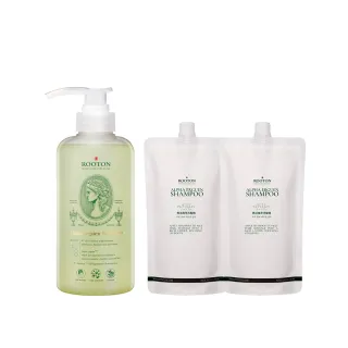 【ROOTON 官方直營】甦活植萃洗髮超值組-洗髮精500ml+洗髮精補充包500mlx2入