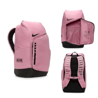 【NIKE 耐吉】後背包 Hoops Elite Pro 黑色 粉色 籃球 大容量 實用(DX9786-699)