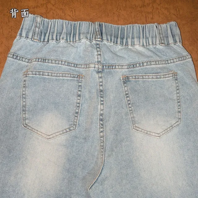【PANGCHI 龐吉】刷色雙鈕扣牛仔直筒褲(9516206/31/35/38)