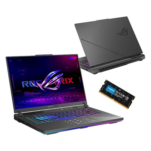 【ASUS 華碩】升級32G組★16吋R9 GeForce RTX 5060 電競筆電(G614PM-0024C8940HX-NBL/R9-8940HX/16G/1TB/W1