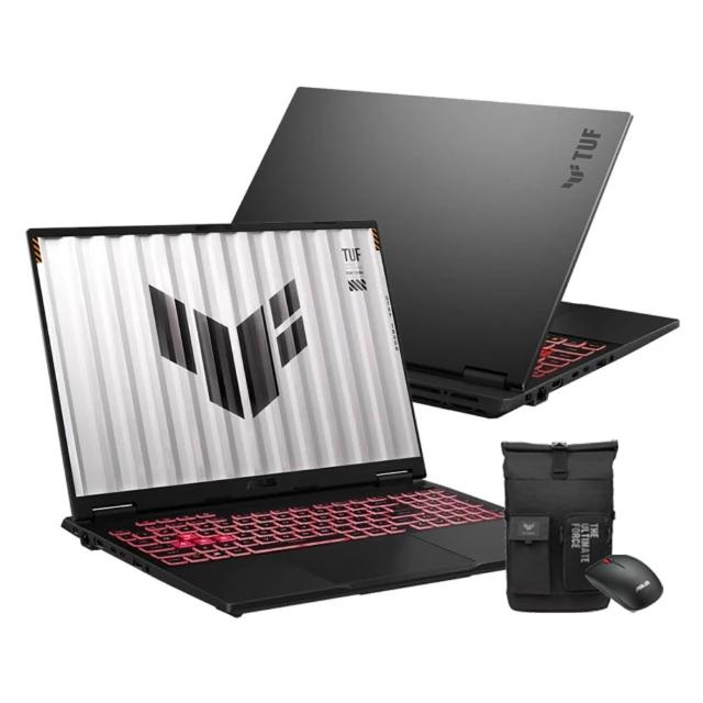 【ASUS 華碩】後背包/滑鼠組★16吋 R7 GeForce RTX 5050 電競筆電(FA608UH-0031A260H/R7-260/16G/512GB/W11