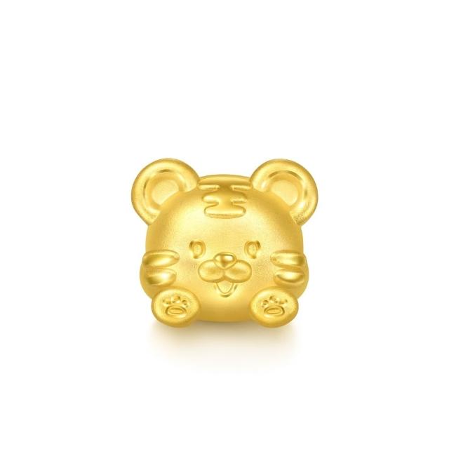 【點睛品】Charme Mini 十二生肖-萌萌虎 黃金串珠