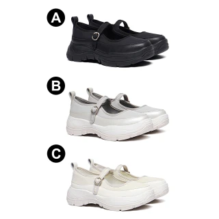 【ROCKFISH】FLATFORM STRAP MARYJANE 繫帶瑪莉珍運動鞋 鬆緊帶 舒適 多色 女鞋