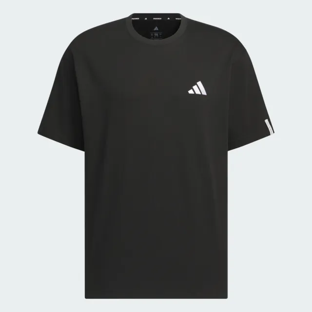 【adidas 愛迪達】ESSENTIALS PLUS 短袖上衣 T恤 男 JW6964