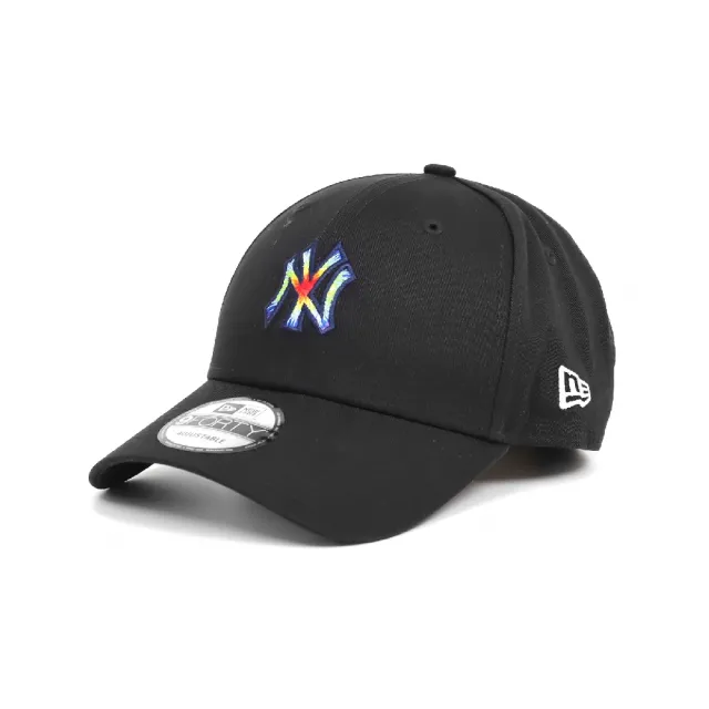 【NEW ERA】棒球帽 940 MLB Tie Dye New York Yankees 紐約洋基 黑 刺繡(NE70917410)