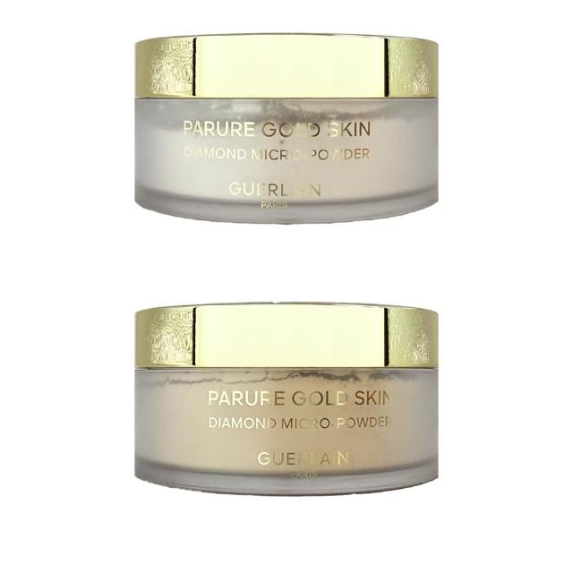 【Guerlain 嬌蘭】24K純金光透絲絨蜜粉(多款任選 國際航空版)