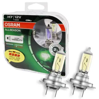 【Osram 歐司朗】超級黃金燈泡 H7 汽車燈泡(公司貨)