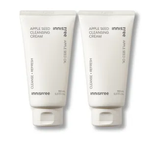 【INNISFREE】官方直營 蘋果籽卸妝乳霜 150ml(2入組)