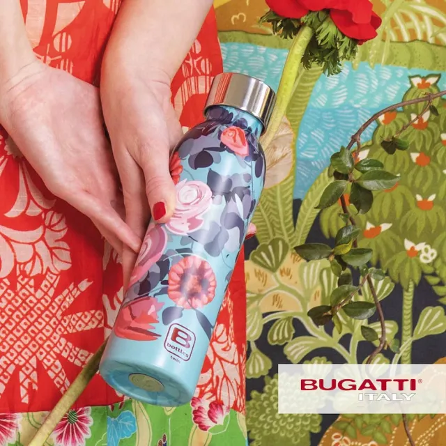 【Bugatti 布加迪】買1送1 義大利 設計師系列 500ml保溫瓶(316醫療級不鏽鋼/任選2色)