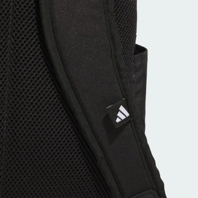 【adidas 愛迪達】後背包 運動包 書包 旅行包 ESS BP CLASSIC 黑 JF0755
