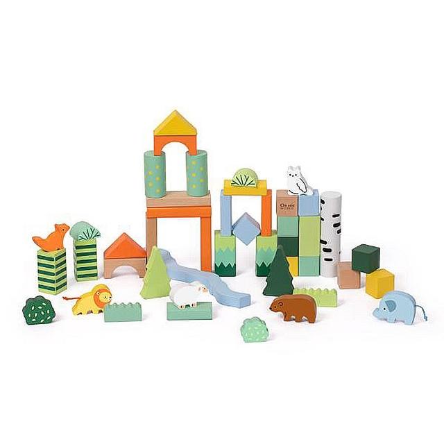 【classic world】森林探險積木/森林主題積木(50PCS)