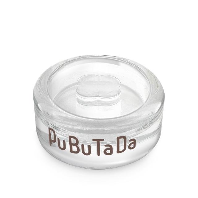 【PUBUTADA 噗噗噠噠】[噗噠家居] 玻璃小花水碗 倉鼠水碗(倉鼠水瓶  水壺 科養 玻璃水碗)